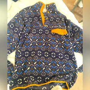 Patagonia half-button fleece sweatshirt